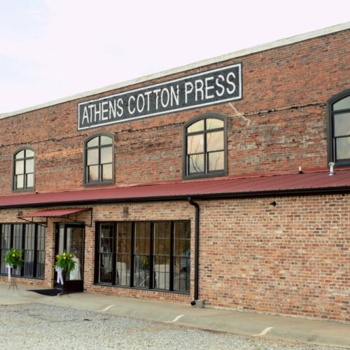 Our industrial apartment is located just steps from The Athens Cotton Press venue so it's the perfect spot for anyone coming into town for an event!