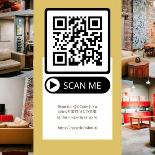 Scan the QR code for a video virtual tour of the property.