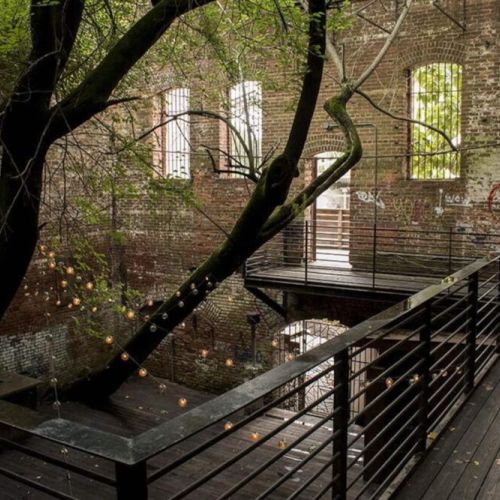 Our industrial loft apartment is located just across the street from The Tree Room venue so it's the perfect spot for anyone coming into town for an event!