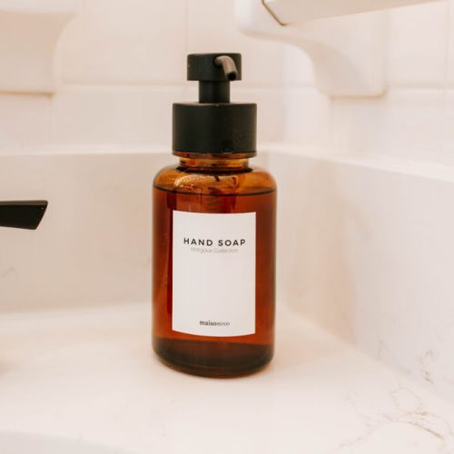 Thoughtful touches—like luxe hand soap—make your stay feel special.