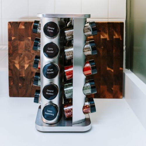 Whip up anything from simple snacks to gourmet meals in a kitchen equipped with sleek countertops, brand-new  appliances, and all the essentials — yes, even the spices!