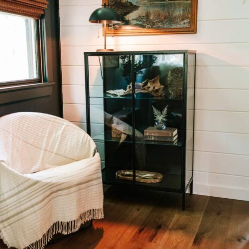 Main Level Primary bedroom reading nook.