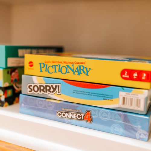 A fun collection of classic board games for family and friends to enjoy.