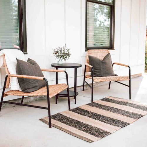 Step out onto the front porch in the morning and enjoy a hot cup of coffee while relaxing in one of the comfortable seats and watching the quiet neighborhood wake up. Plan for the day ahead or simply sit back and watch the morning unfold.