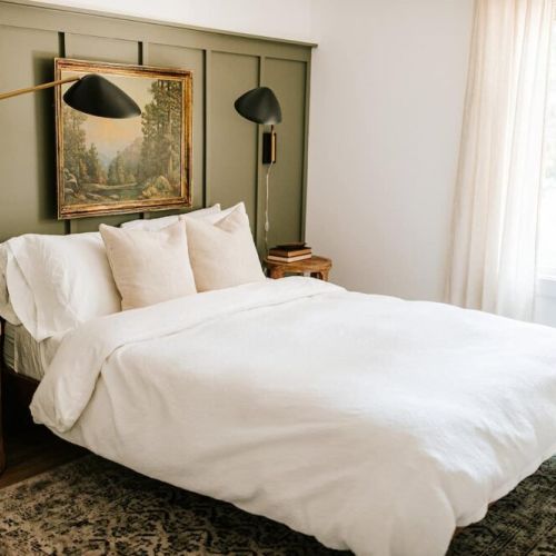 Bedroom on the second level with queen bedRest and rejuvenate: the bedroom on the second level features a comfortable queen bed, providing a peaceful retreat for a restful night's sleep.
