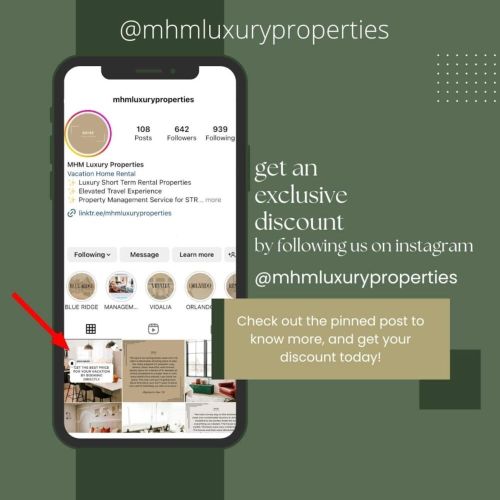 Follow us for an exclusive discount!