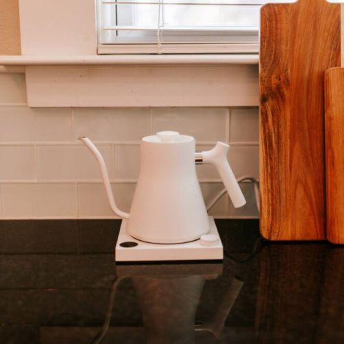 We take coffee very seriously and make sure you have a Fellow Kettle as well as drip coffee maker and a local coffee at the ready!