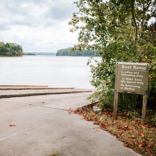 Nearby boat ramp for easy access to Lake Lanier adventures.
