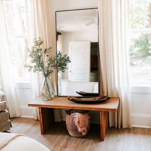 All bedrooms feature full length mirrors so you check yourself out before leaving the house.