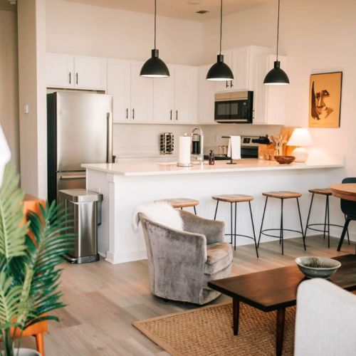The open concept makes entertaining and socializing a breeze.
