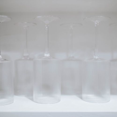 Toast to your getaway with elegant glassware—perfect for savoring wine, cocktails, or a celebratory evening in style.