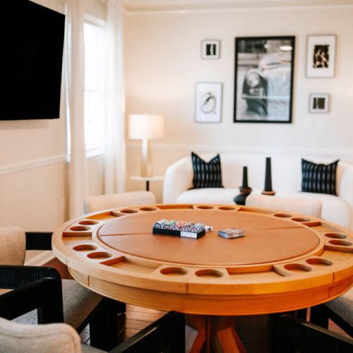 Your luxe game lounge—pull up a seat and let the fun begin.