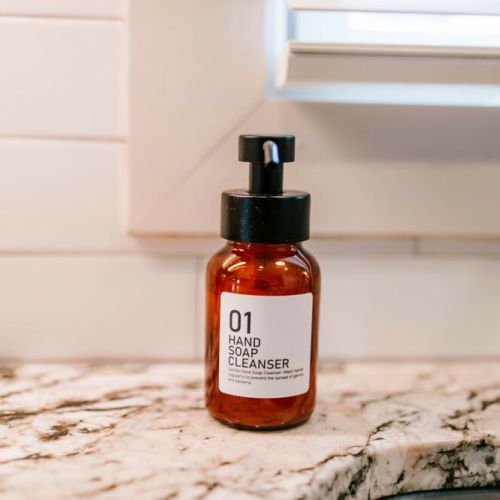 Elevate your hand washing experience with our Public Goods hand soap cleanser, perfect for keeping your hands clean and refreshed.