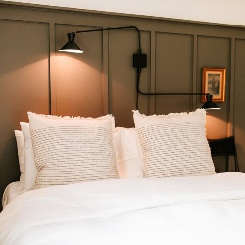 All bedrooms feature queen sized Purple mattresses and Organic Supima Cotton Linens.