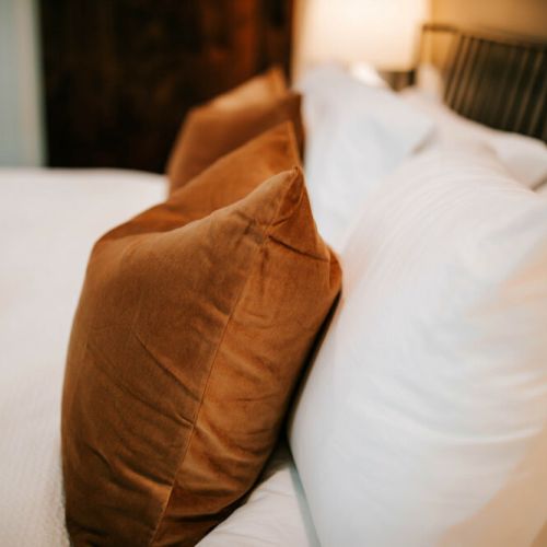 Experience luxury as you sink into our fluffy pillows and enjoy high-quality linens in each bedroom, guaranteeing a comfortable and restful night's sleep.