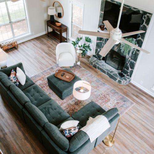 Kick back, relax, and make yourself at home. Our living room is the perfect spot to unwind, chat, or curl up with a good book.