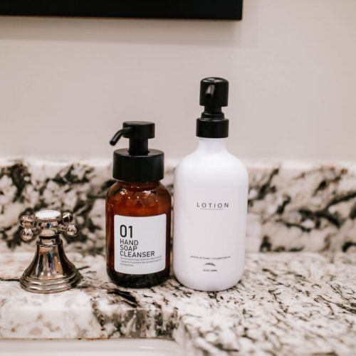 Indulge in comfort and convenience in our bathroom, stocked with spa-quality Public Goods amenities and plush towels for your ultimate relaxation.