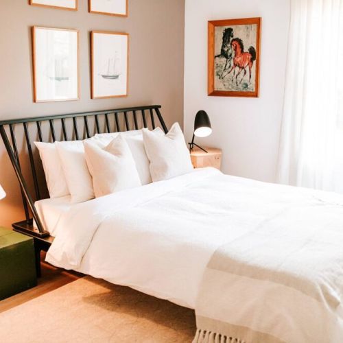 Upstairs Guest Bedroom With Queen Bed