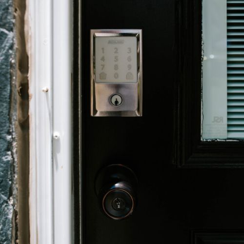 Contactless check-in is a breeze! We use Schlage for our doors.